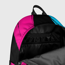 Рюкзак Burzum - neon gradient по-центру, цвет: 3D-принт — фото 2