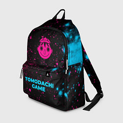 Рюкзак Tomodachi Game - neon gradient по-центру, цвет: 3D-принт