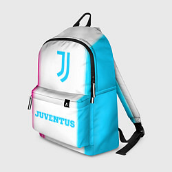 Рюкзак Juventus neon gradient style по-центру, цвет: 3D-принт