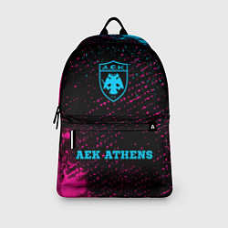 Рюкзак AEK Athens - neon gradient по-центру, цвет: 3D-принт — фото 2