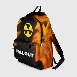 Рюкзак Fallout - gold gradient по-центру