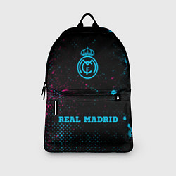 Рюкзак Real Madrid - neon gradient по-центру, цвет: 3D-принт — фото 2