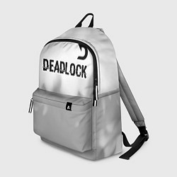 Рюкзак Deadlock glitch на светлом фоне посередине