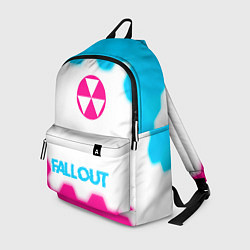 Рюкзак Fallout neon gradient style по-центру