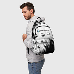 Рюкзак BMW x honda pattern, цвет: 3D-принт — фото 2