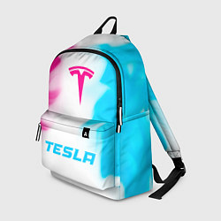 Рюкзак Tesla neon gradient style по-центру, цвет: 3D-принт