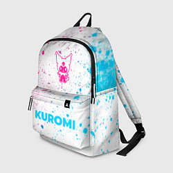 Рюкзак Kuromi neon gradient style по-центру