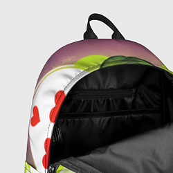 Рюкзак Аниме сердечки, цвет: 3D-принт — фото 2