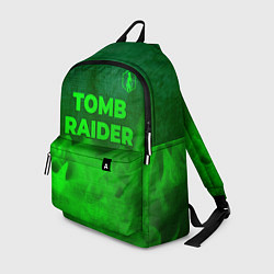 Рюкзак Tomb Raider - green gradient посередине