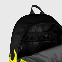 Рюкзак Cyberpunk 2077 желтый fire, цвет: 3D-принт — фото 2