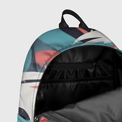 Рюкзак Граффити в пастельных тонах абстракция, цвет: 3D-принт — фото 2