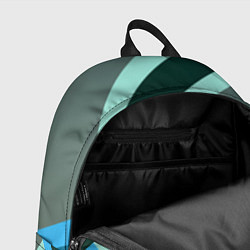 Рюкзак Геометрия из полос, цвет: 3D-принт — фото 2