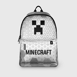 Рюкзак Minecraft glitch на светлом фоне по-центру, цвет: 3D-принт — фото 2