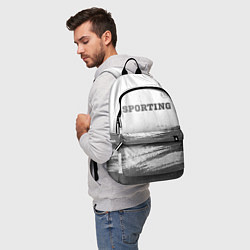 Рюкзак Sporting - white gradient посередине, цвет: 3D-принт — фото 2