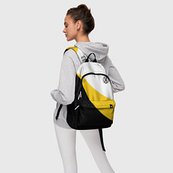 Рюкзак Мы русские с нами Бог малая черная хризма Николай, цвет: 3D-принт — фото 2