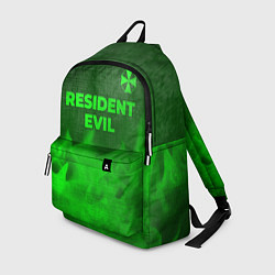 Рюкзак Resident Evil - green gradient посередине