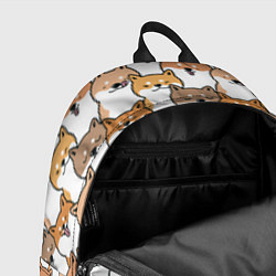 Рюкзак Узор сиба ину, цвет: 3D-принт — фото 2