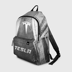 Рюкзак Tesla - grey gradient по-центру