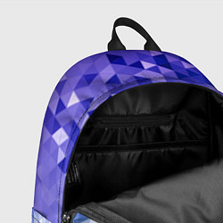 Рюкзак Градиентная геометрия, цвет: 3D-принт — фото 2