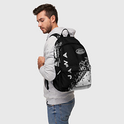 Рюкзак Jawa - следы от шин, цвет: 3D-принт — фото 2