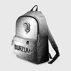 Рюкзак Burzum glitch на светлом фоне по-центру, цвет: 3D-принт