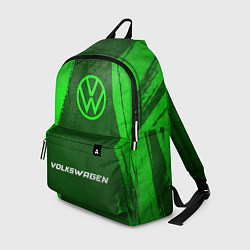 Рюкзак Volkswagen - green gradient по-центру