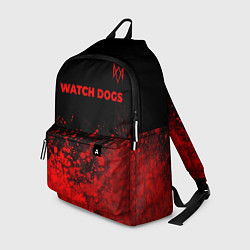 Рюкзак Watch Dogs - red gradient посередине