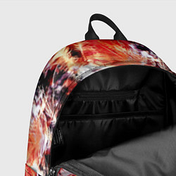 Рюкзак Огненные перья, цвет: 3D-принт — фото 2