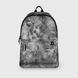 Рюкзак Серый тай дай - абстракция, цвет: 3D-принт — фото 2