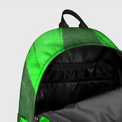 Рюкзак Ajax - green gradient по-центру, цвет: 3D-принт — фото 2