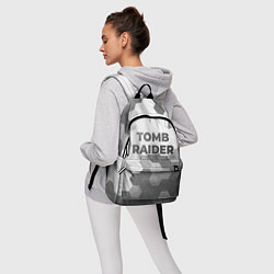 Рюкзак Tomb Raider - white gradient посередине, цвет: 3D-принт — фото 2
