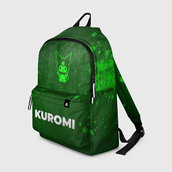 Рюкзак Kuromi - green gradient по-центру