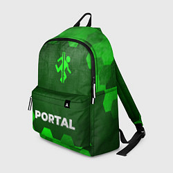 Рюкзак Portal - green gradient по-центру