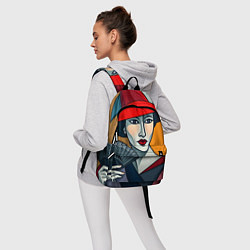 Рюкзак Дама с веером, цвет: 3D-принт — фото 2