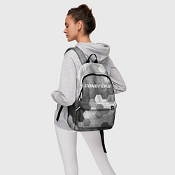Рюкзак Dongfeng - grey gradient посередине, цвет: 3D-принт — фото 2