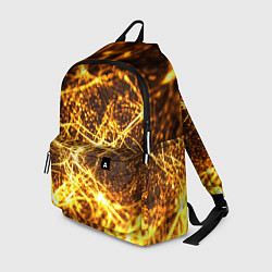 Рюкзак Текстура золотые нити