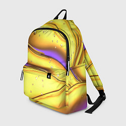 Рюкзак Золотые волны с фиолетовым свечением