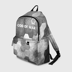 Рюкзак God of War - grey gradient посередине