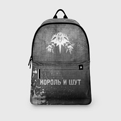 Рюкзак Король и Шут - grey gradient по-центру, цвет: 3D-принт — фото 2