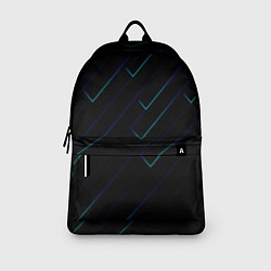 Рюкзак Color blue black, цвет: 3D-принт — фото 2