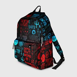 Рюкзак Twenty one pilots rock pattern
