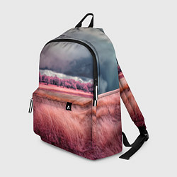 Рюкзак Поле и деревья пейзаж - инфракрасный стиль