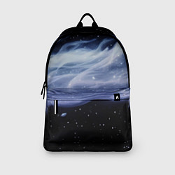 Рюкзак Синяя волна в космосе - текстура, цвет: 3D-принт — фото 2