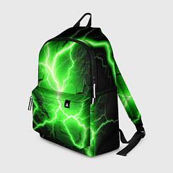 Рюкзак Color green black, цвет: 3D-принт