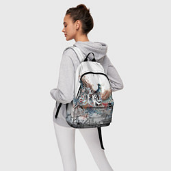 Рюкзак Человек и Родина, цвет: 3D-принт — фото 2