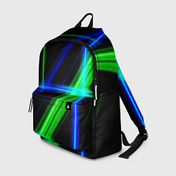 Рюкзак Color blue black green, цвет: 3D-принт
