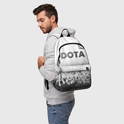 Рюкзак Dota - white gradient посередине, цвет: 3D-принт — фото 2