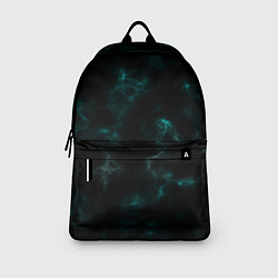 Рюкзак Color black turquoise, цвет: 3D-принт — фото 2