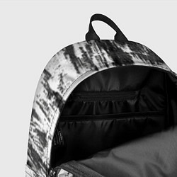 Рюкзак Color black and white, цвет: 3D-принт — фото 2