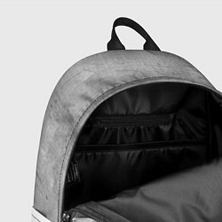 Рюкзак Skillet - grey gradient посередине, цвет: 3D-принт — фото 2